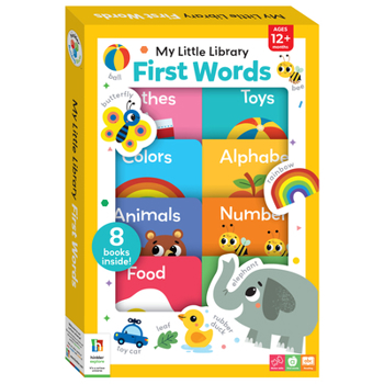 Board book Building Blocks My Little Library First Words Book