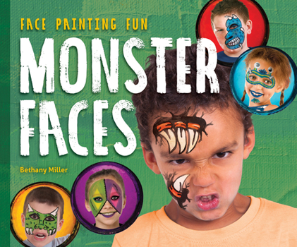 Library Binding Monster Faces Book