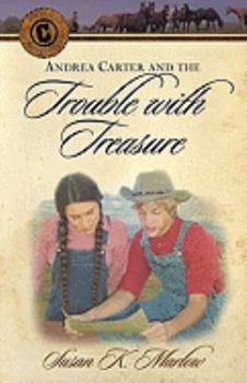 Paperback Andrea Carter and the Trouble with Treasure Book
