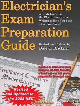 Paperback Electrician's Exam Preparation Guide: Based on the 2008 NEC [With CDROM] Book