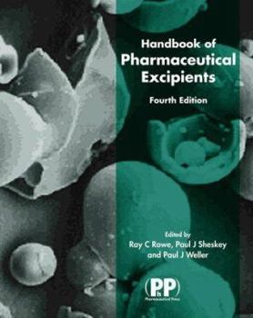 Hardcover Handbook of Pharmaceutical Excipients Book