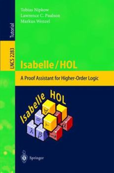 Paperback Isabelle/Hol: A Proof Assistant for Higher-Order Logic Book