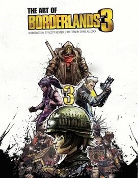 Hardcover The Art of Borderlands 3 Book