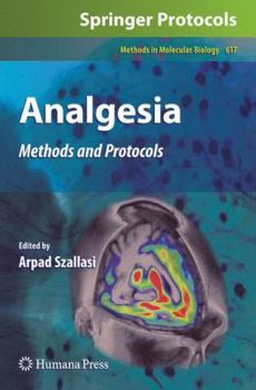 Hardcover Analgesia: Methods and Protocols Book