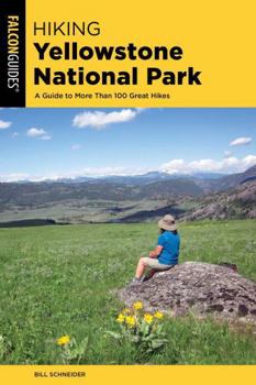 Paperback Hiking Yellowstone National Park Book