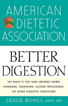 Hardcover American Dietetic Association Guide to Better Digestion Book