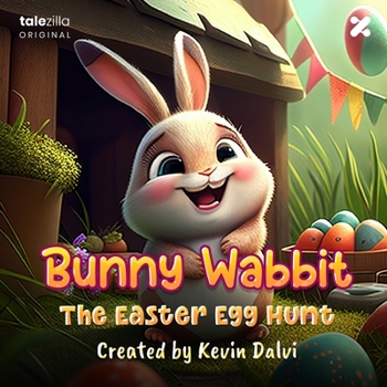 Paperback Bunny Wabbit: The Easter Egg Hunt Book