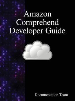 Hardcover Amazon Comprehend Developer Guide Book