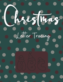Paperback Christmas Letter Tracing Book