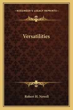 Paperback Versatilities Book