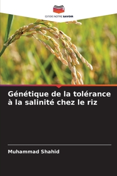Paperback Génétique de la tolérance à la salinité chez le riz [French] Book