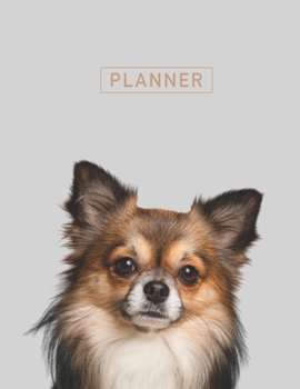 Planner: Chihuahua DogAnime & Chill 2 Year Monthly Planner with Note Pages (24 Months) | Jan 2020 - Dec 2021 | Month Planning | Appointment Calendar ... | Plan Each Day, Set Goals & Get Stuff Done