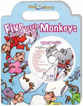 Board book Five Little Monkeys Jumping on the Bed [With CD (Audio)] Book
