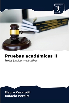 Paperback Pruebas académicas II [Spanish] Book