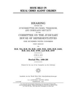 House bills on sexual crimes against children