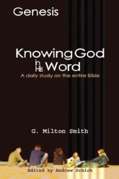 Paperback Knowing God In His Word-Genesis Book