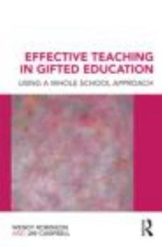 Paperback Effective Teaching in Gifted Education: Using a Whole School Approach Book
