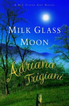Hardcover Milk Glass Moon Book
