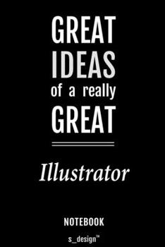 Notebook for Illustrators / Illustrator: awesome handy Note Book [120 blank lined ruled pages]