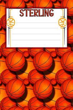 Paperback Basketball Life Sterling: College Ruled Composition Book