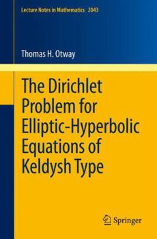 Paperback The Dirichlet Problem for Elliptic-Hyperbolic Equations of Keldysh Type Book