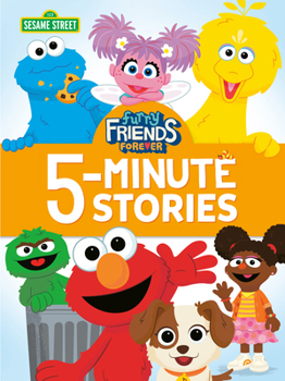 Hardcover Furry Friends Forever 5-Minute Stories (Sesame Street) Book
