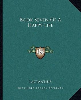 Paperback Book Seven Of A Happy Life Book