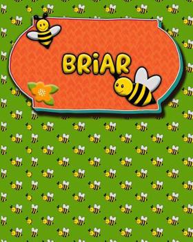 Paperback Handwriting Practice 120 Page Honey Bee Book Briar: Primary Grades Handwriting Book K-2 Book