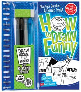 Spiral-bound How to Draw Funny [With Pens/Pencils and Stencils and Eraser and Marker] Book