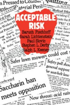 Paperback Acceptable Risk Book