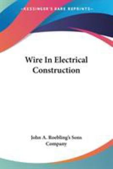 Paperback Wire In Electrical Construction Book