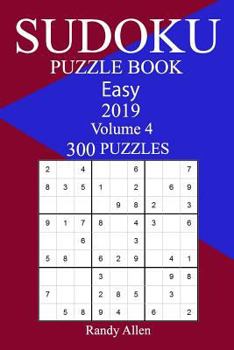 Paperback 300 Easy Sudoku Puzzle Book 2019 Book