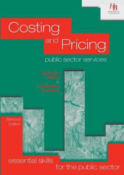 Paperback Costing and Pricing Public Sector Services Book