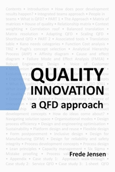 Paperback Quality Innovation: A QFD approach Book