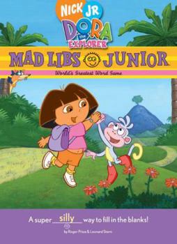 Paperback Dora the Explorer Mad Libs Junior Book