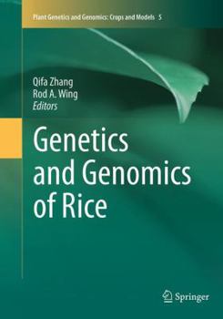 Paperback Genetics and Genomics of Rice Book
