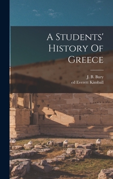 Hardcover A Students' History Of Greece Book