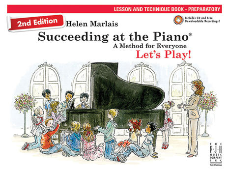 Paperback Succeeding at the Piano, Lesson & Technique Book - Preparatory (2nd Edition) Book