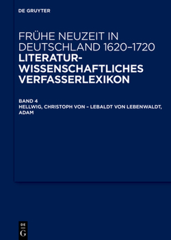 Hardcover Hellwig, Christoph von - Lebaldt von Lebenwaldt, Adam [German] Book