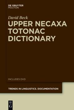 Hardcover Upper Necaxa Totonac Dictionary Book