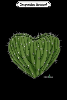 Composition Notebook: Love Cactus Heart Journal/Notebook Blank Lined Ruled 6x9 100 Pages