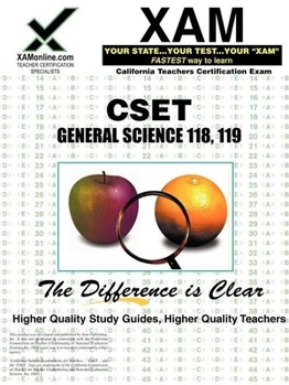 Paperback CSET General Science 118, 119 (XAM CST (Paperback)) Book