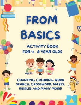 Paperback From Basics: Activity Book for 4-8 year olds Book