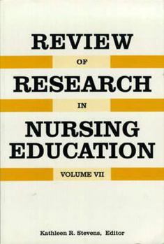 Paperback Review of Research in Nursing Education Volume VII Book