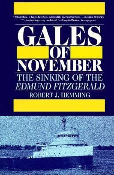Paperback Gales of November: The Sinking of the Edmund Fitzgerald Book