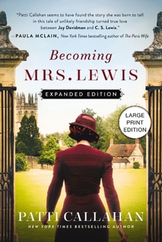Paperback Becoming Mrs. Lewis: Expanded Edition (HarperCollins Large Print Collection) [Large Print] Book
