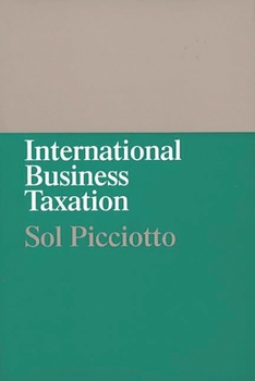 International Business Taxation - Book  of the Law in Context