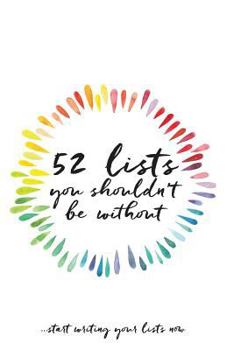 Paperback 52 Lists you shouldn't be without Book