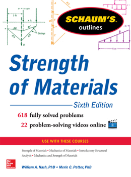 Paperback Schaum's Outline of Strength of Materials Book