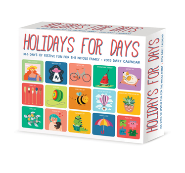 Calendar Holidays for Days 2023 Box Calendar Book